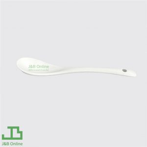 White ceramic spicy spoon 12.5cm CY245